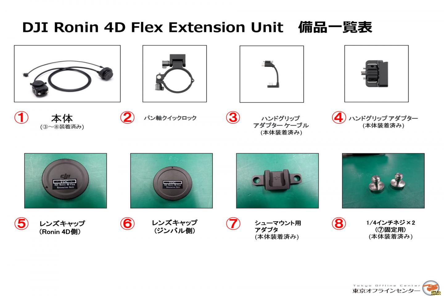 DJI Ronin 4D Flex Extension Unit｜撮影機材レンタルからEDIT・MA作業