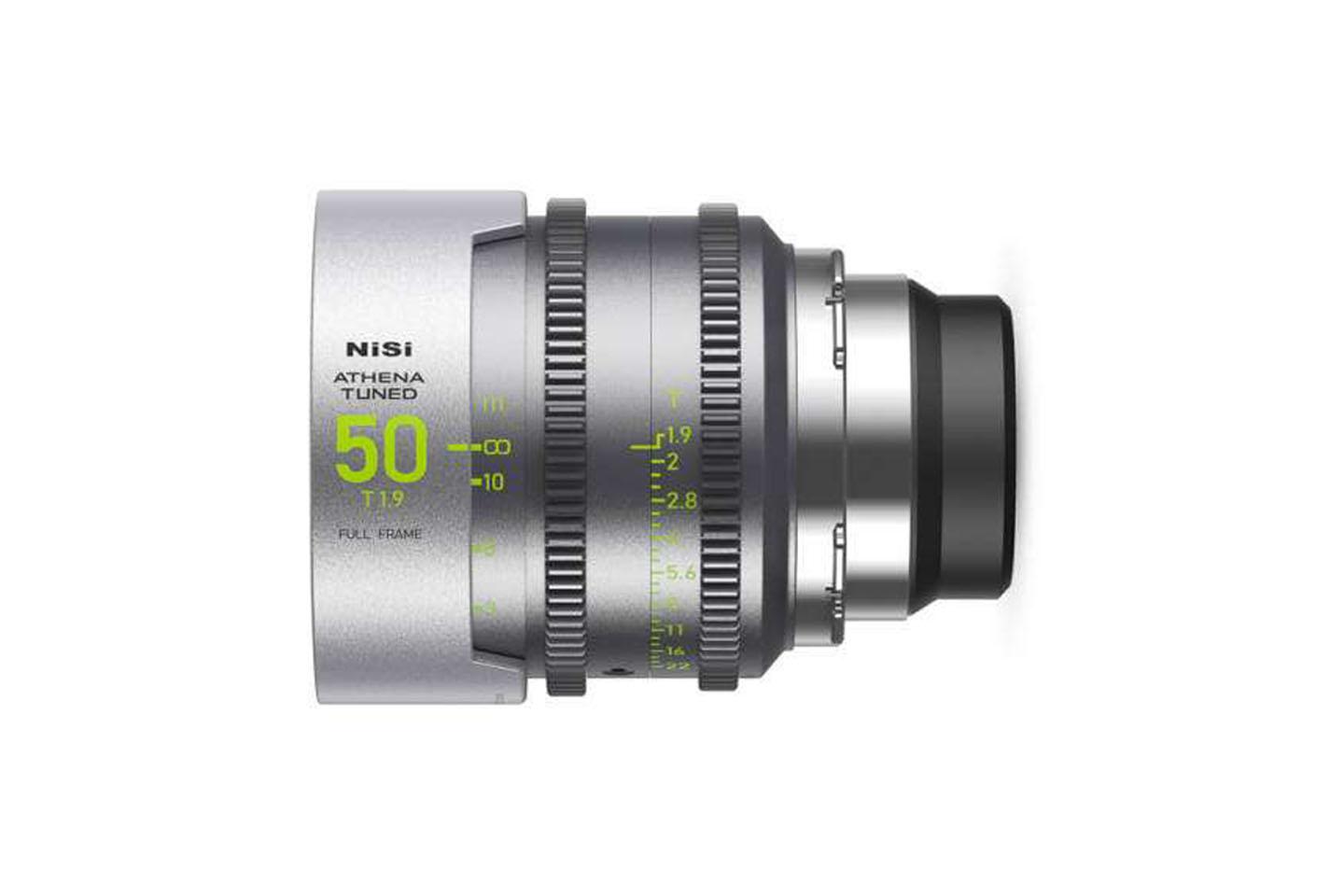 Nisi ATHENA TUNED PRIME FF 50mm T1.9 77mm｜撮影機材レンタルから