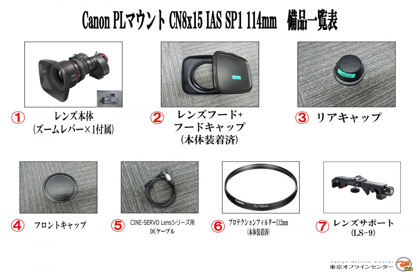 Canon CN8x15 IAS S/P1｜撮影機材レンタルからEDIT・MA作業まで24時間