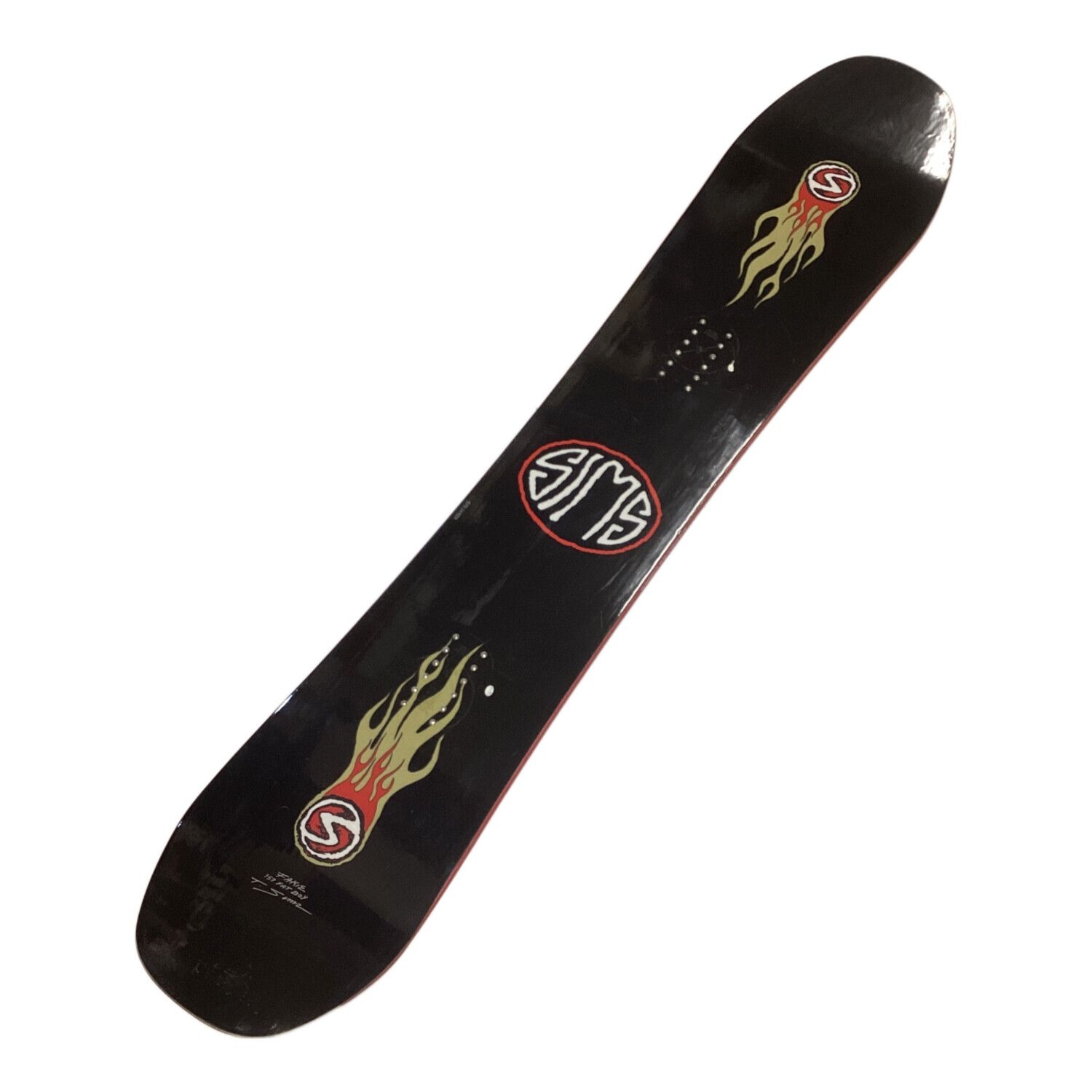 SIMS (シムス) スノーボード 157cm ブラック 24-25 @ 2x4 キャンバー