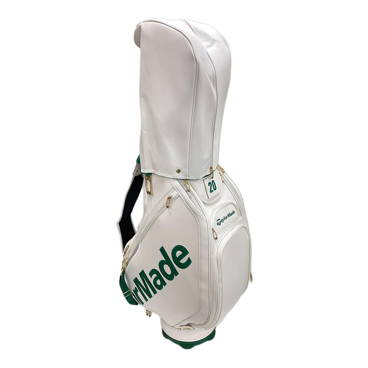 TaylorMade (テーラーメイド) キャディバッグ ホワイト×グリーン