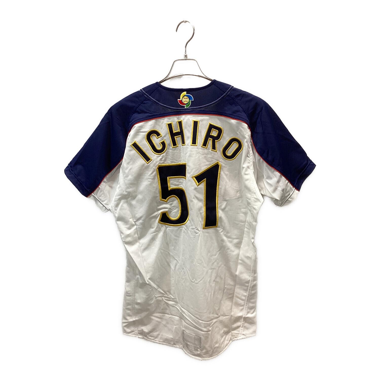 侍ジャパン (サムライジャパン) 応援グッズ SIZE O ホワイト×ネイビー