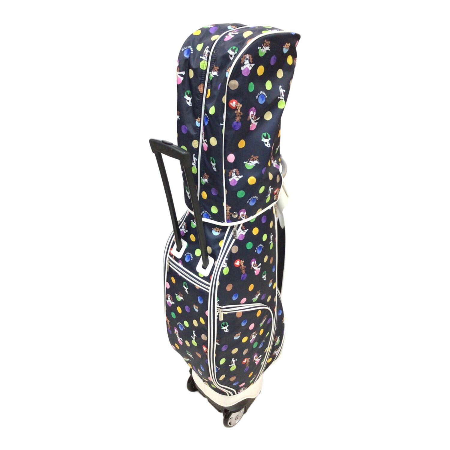 M U SPORTS (エムユウスポーツ) キャディバッグ ネイビー 703Q1108