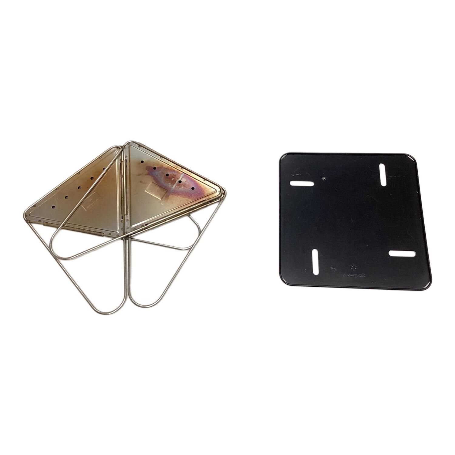 Snow peak (スノーピーク) 焚火台 焚火台L スターターセット