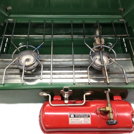 Coleman (コールマン) ガソリンツーバーナー 丸型五徳 413G 1977年3月