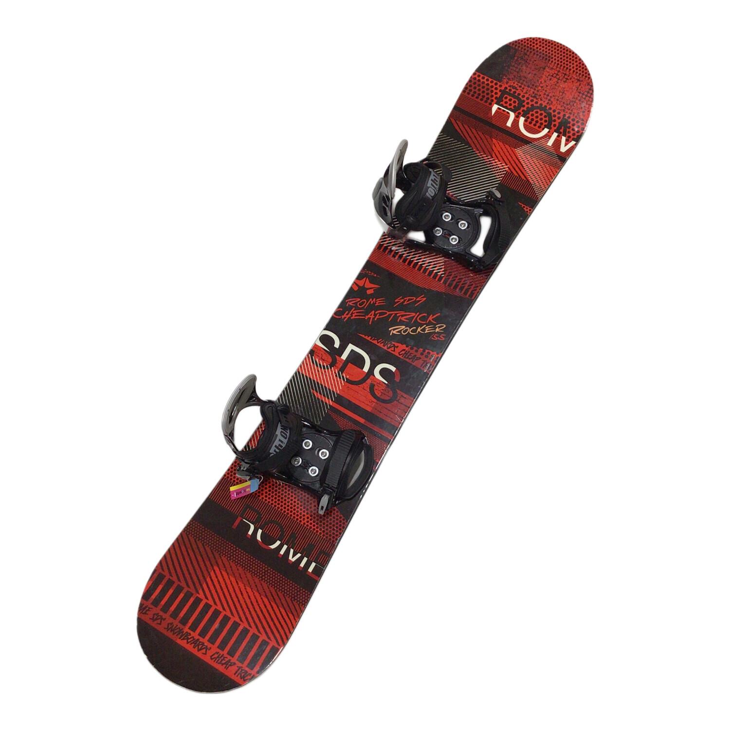 ROME SDS (ローム エスディーエス) スノーボード 155cm レッド
