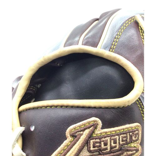 Leggera (レジェーラ) 硬式グローブ ブラウン×グレー オーダー 内野用