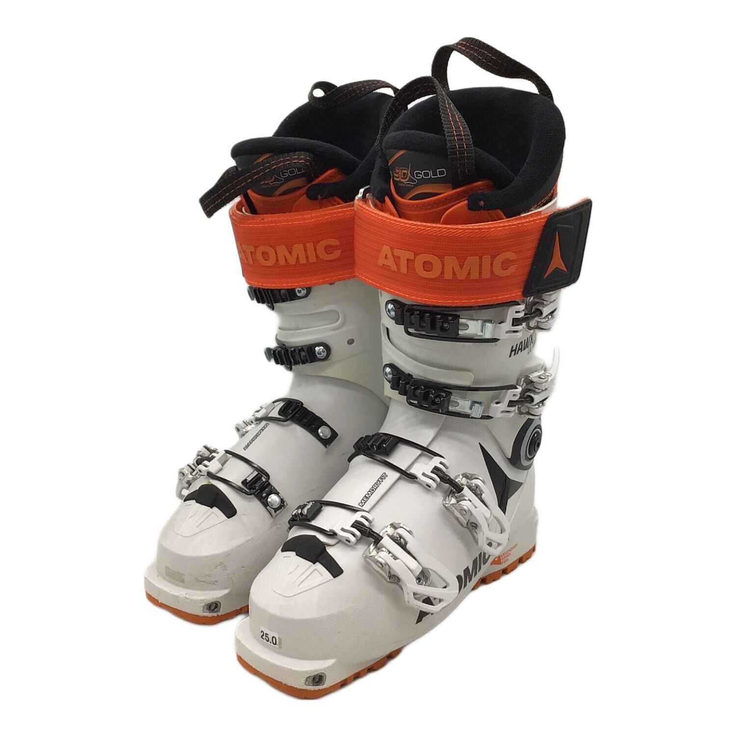 ATOMIC (アトミック) スキーブーツ メンズ 25-25.5cm ホワイト バック