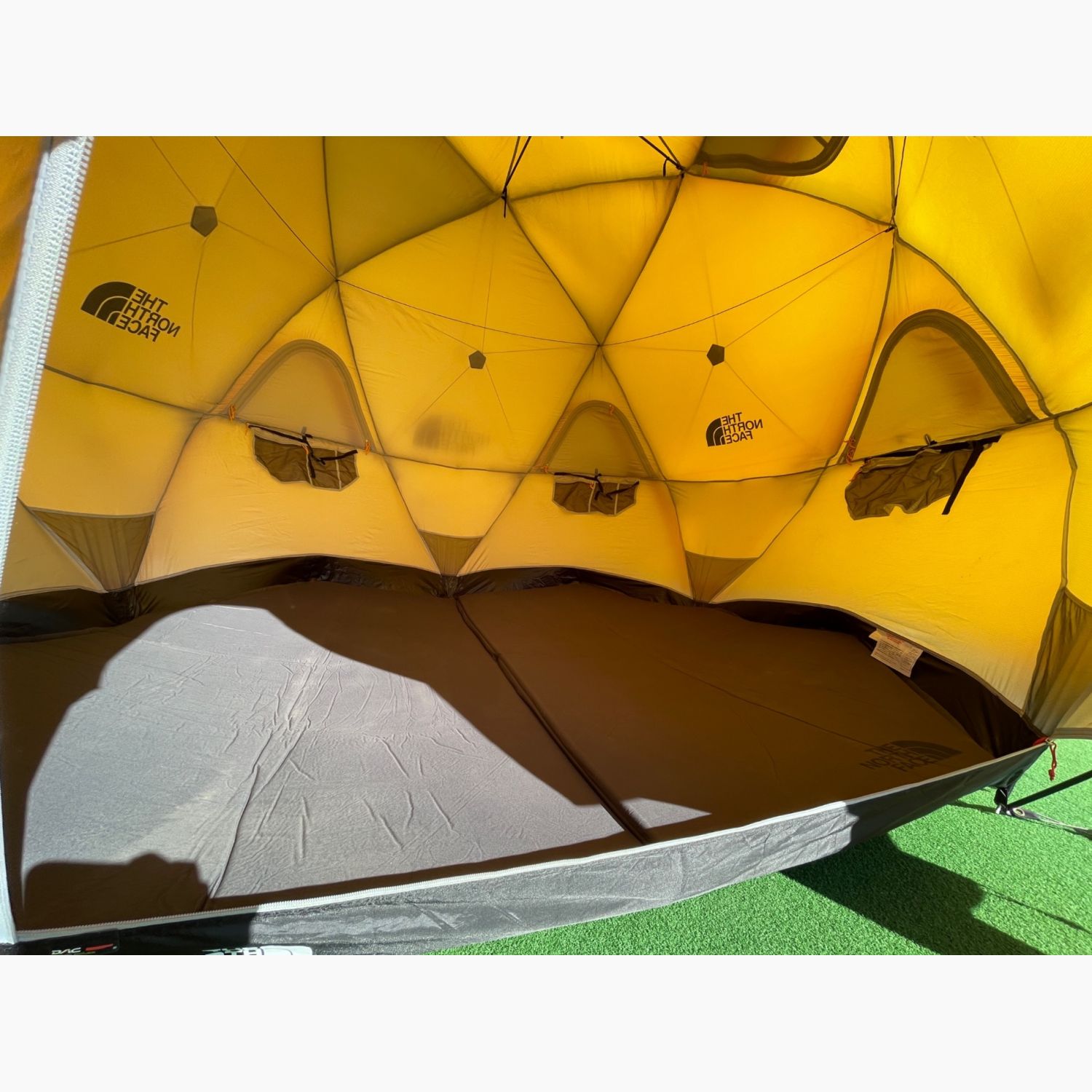 Geodome 4 サフランイエロー(SF) フットプリント セット