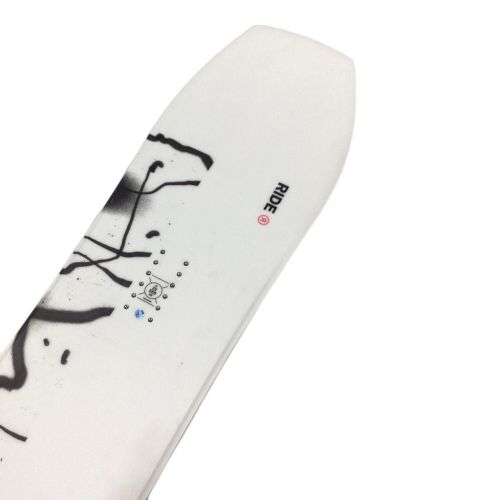 RIDFE スノーボード 151cm ホワイト 2023-24モデル/パウダー向けボード