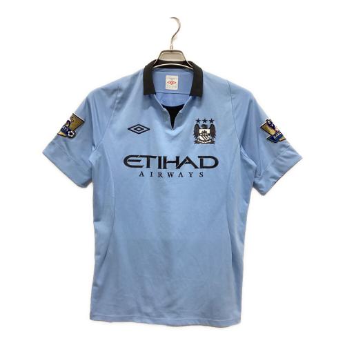 マンチェスターシティー サッカーユニフォーム メンズ SIZE 42 ブルー
