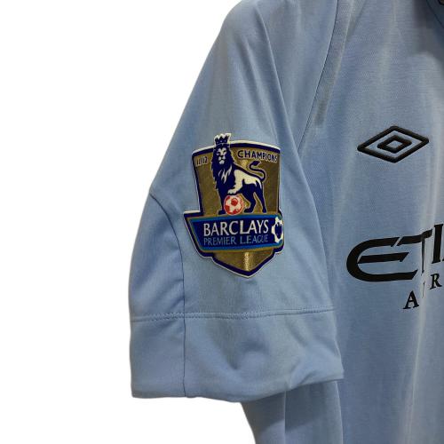 マンチェスターシティー サッカーユニフォーム メンズ SIZE 42 ブルー