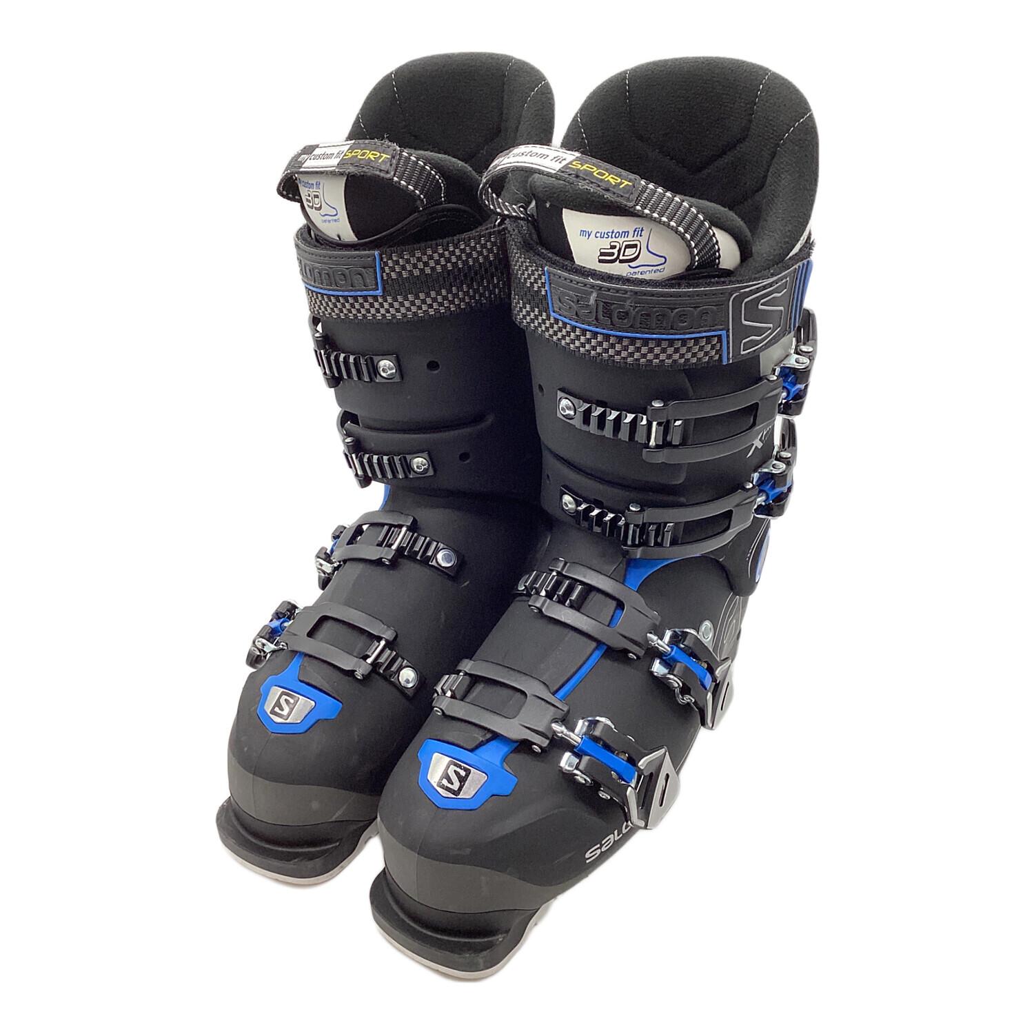 SALOMON (サロモン) スキーブーツ メンズ 26-26.5cm ブラック×グレー