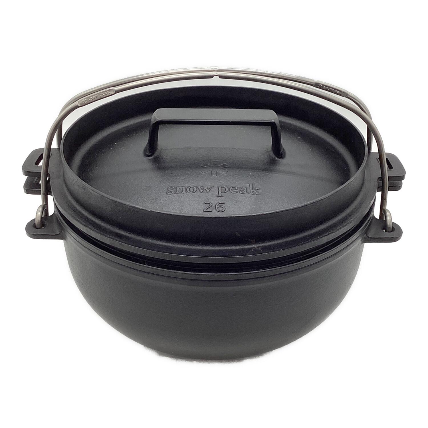 Snow peak (スノーピーク) 和鉄ダッチオーブン26 ダッチオーブン CS