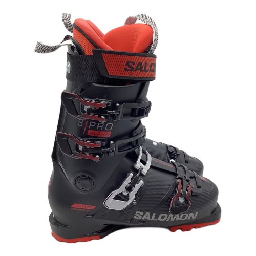 SALOMON (サロモン) スキーブーツ メンズ 25/25.5㎝ ブラック×レッド