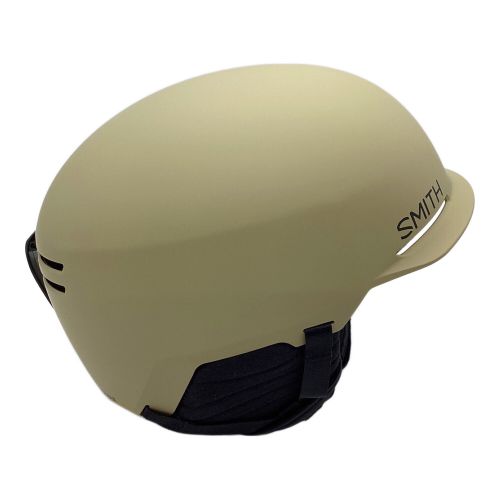 SMITH (スミス) ヘルメット メンズ Mサイズ ベージュ・メッシュ袋付
