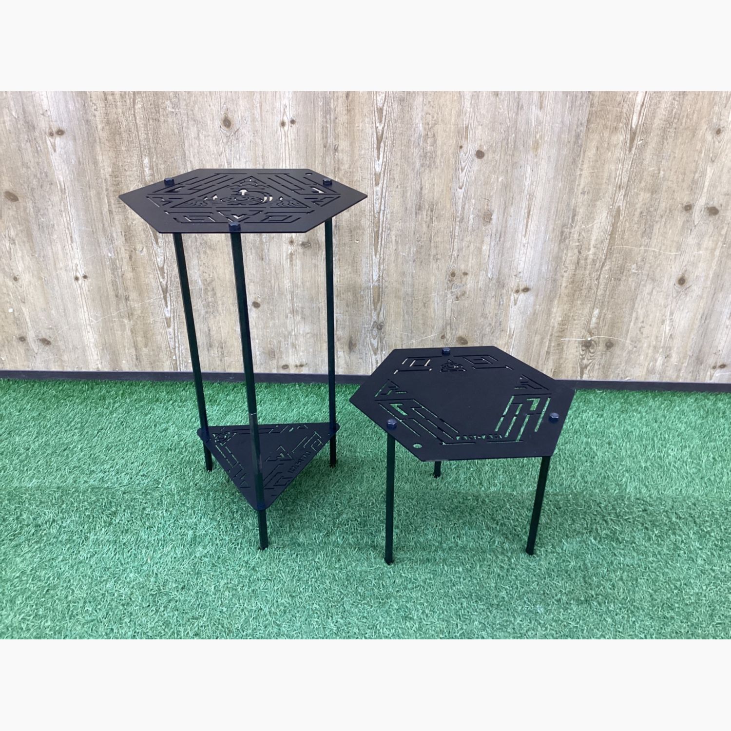 デバイスワークス 三角アイアンテーブル SANTE アナキャン デバイス