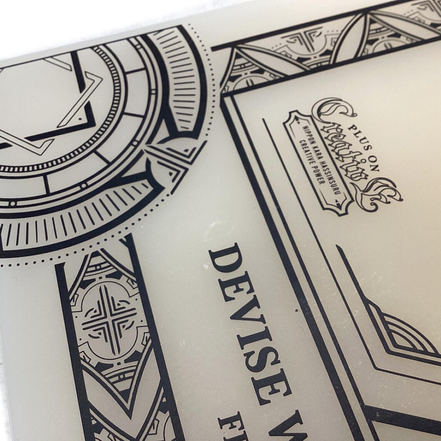 DEVISE WORKS (デバイスワークス) アウトドア雑貨 ホワイト CUTTING