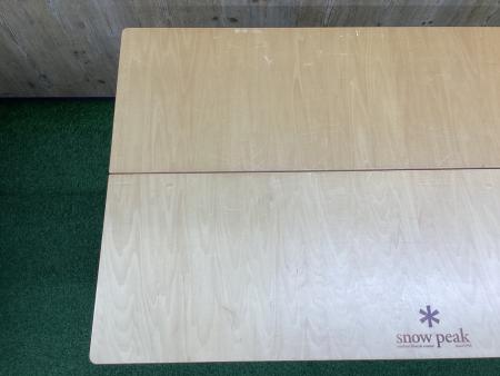 Snow peak (スノーピーク) アウトドアテーブル シナ合板 廃盤品 ワン