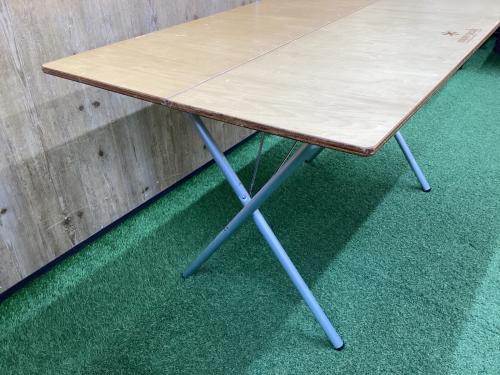 Snow peak (スノーピーク) アウトドアテーブル シナ合板 廃盤品 ワン