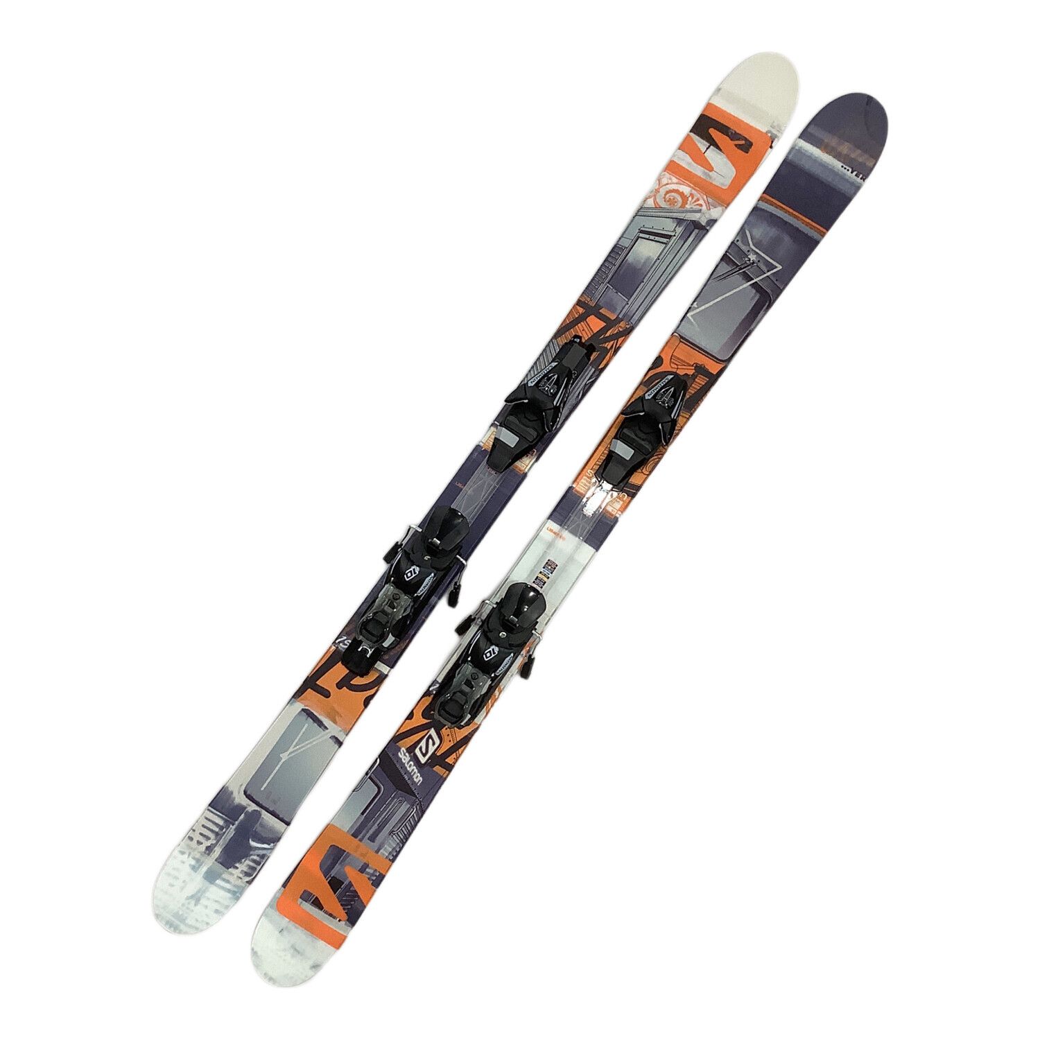 踏むだけ ターン」カービングスキー ELAN168cm メンズ サロモン800