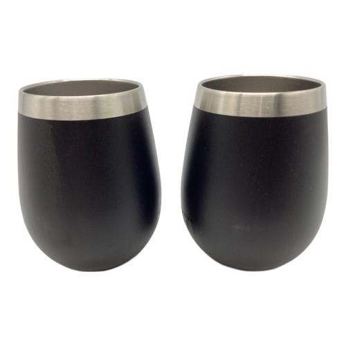 Yeti (イエティ) アウトドア食器 2個セットブラック ランブラーワイン