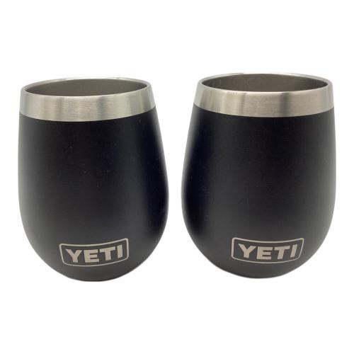 Yeti (イエティ) アウトドア食器 2個セットブラック ランブラーワイン