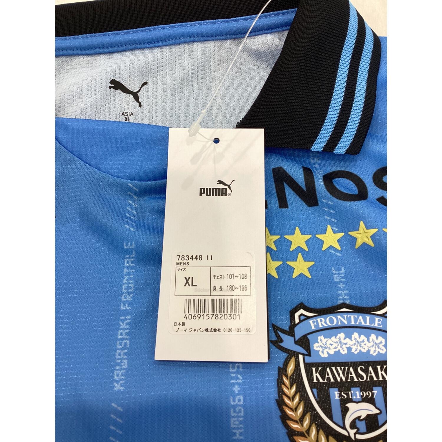 川崎フロンターレ サッカーユニフォーム メンズ SIZE XL スカイブルー