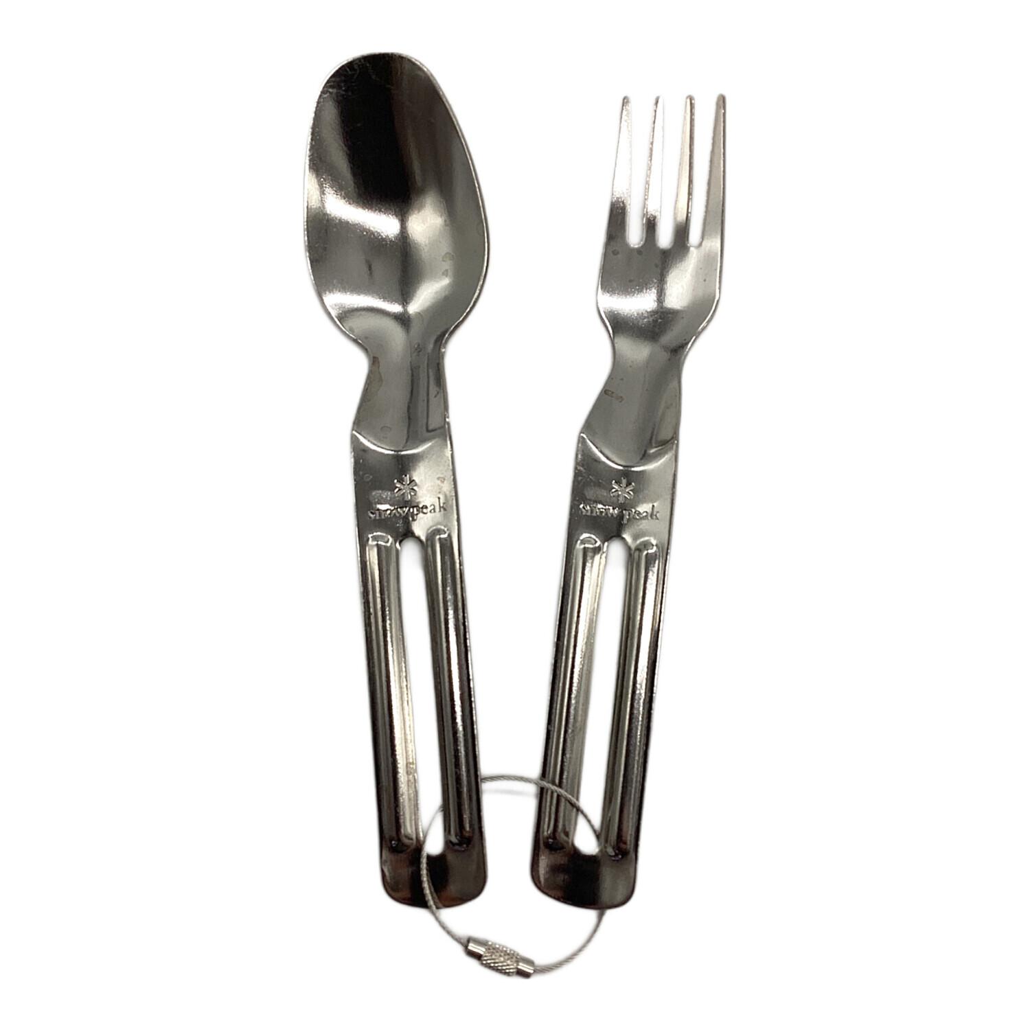 Snow peak (スノーピーク) アウトドア食器 SCT-005 チタンカトラリーFS