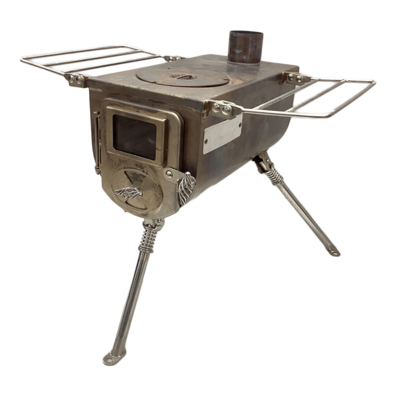 tentmark×WINNERWELL 薪ストーブ Wood stove side view M｜トレファク
