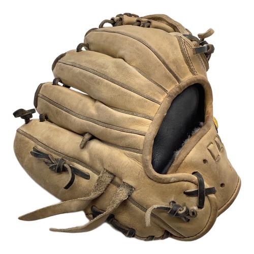 MIZUNO (ミズノ) 硬式グローブ 約27cm キャメル Mizuno Pro 内野用