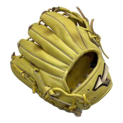 MIZUNO (ミズノ) 軟式グローブ イエロー Hselection01 Global Elite