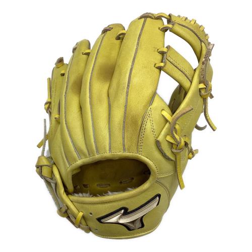 MIZUNO (ミズノ) 軟式グローブ イエロー Hselection01 Global Elite