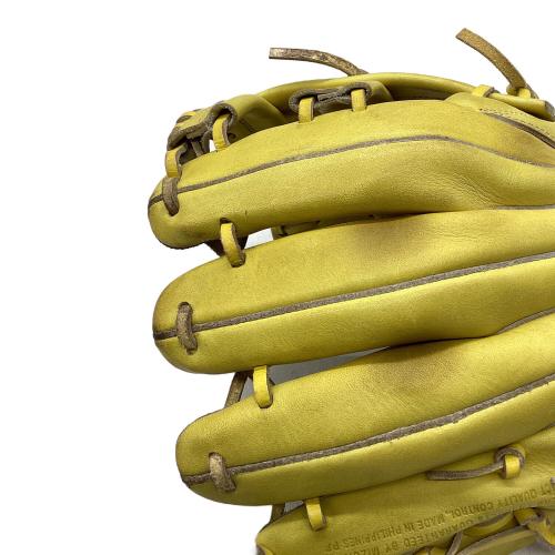 MIZUNO (ミズノ) 軟式グローブ イエロー Hselection01 Global Elite