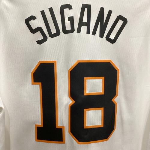 読売ジャイアンツ 応援グッズ 【18】菅野智之 SIZE XL ホワイト