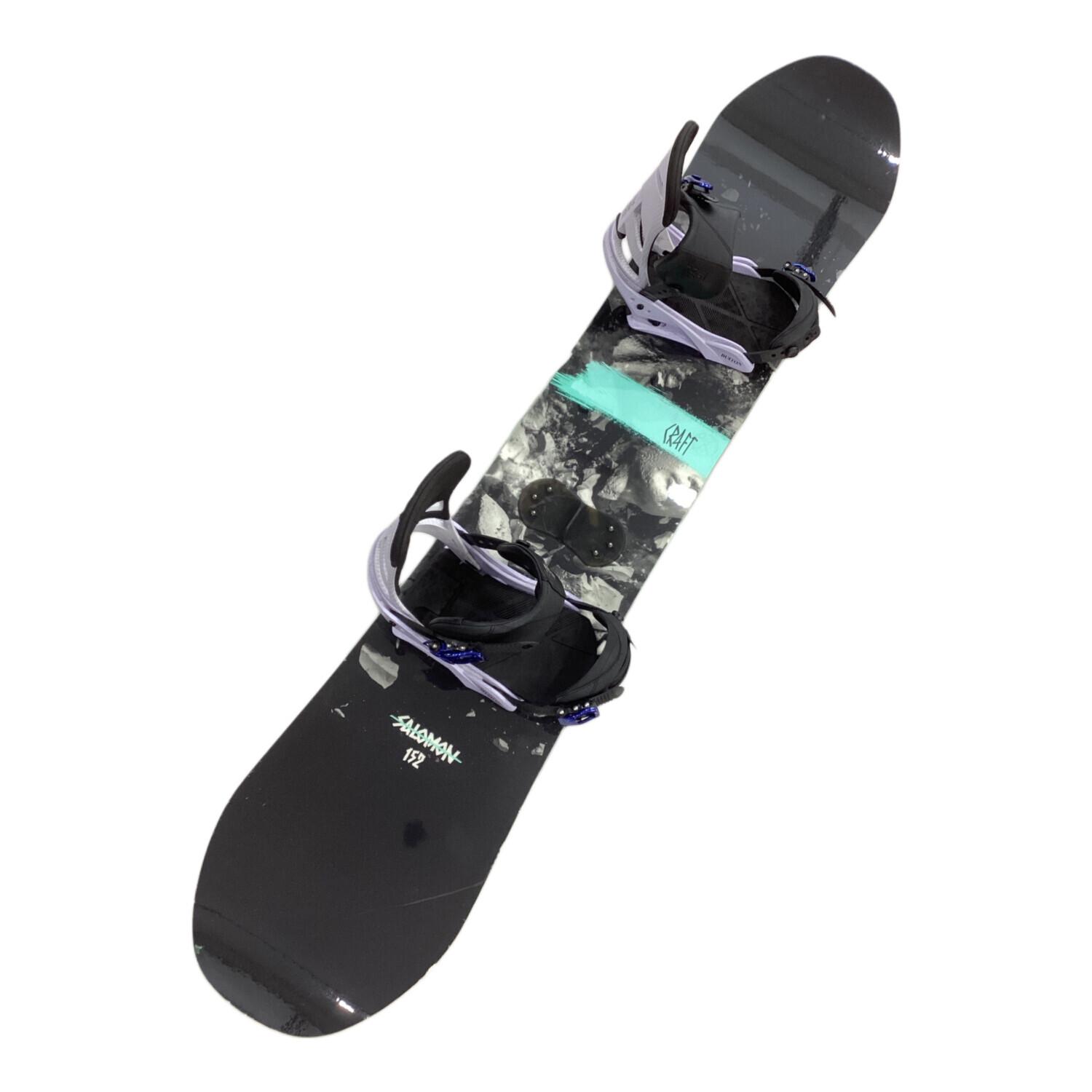 SALOMON (サロモン) CRAFT スノーボード 152cm ブラック｜トレファクONLINE