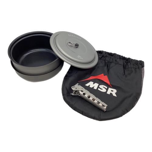 MSR (エムエスアール) クッカー デュラライトグルメクッカーセット