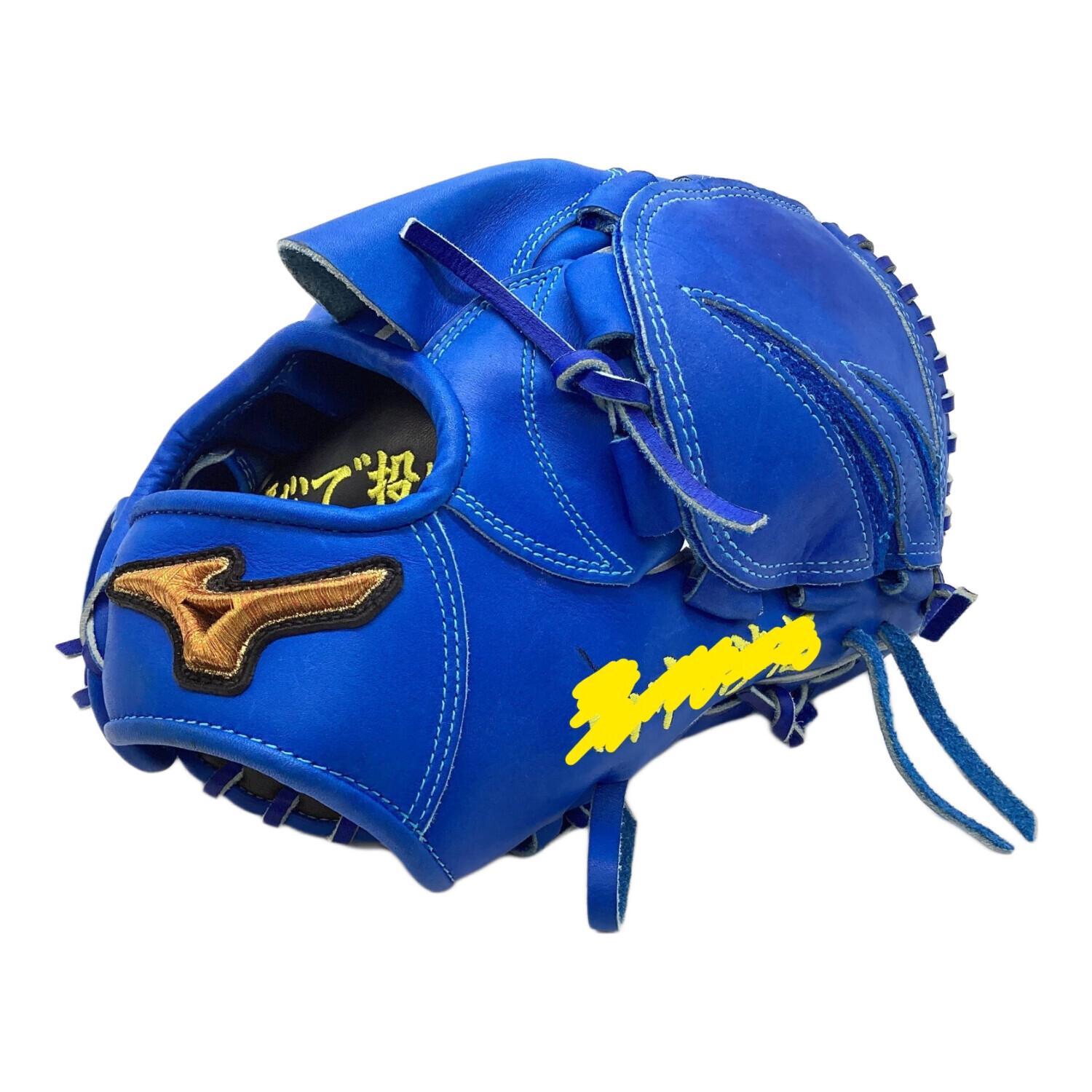 MIZUNO (ミズノ) 軟式グローブ ブルー ミズノプロ 投手用｜トレファク