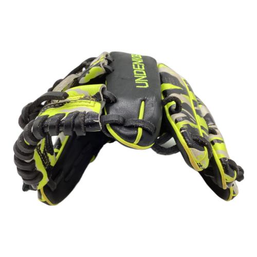 UNDER ARMOUR (アンダーアーマー) 軟式グローブ ブラック×イエロー