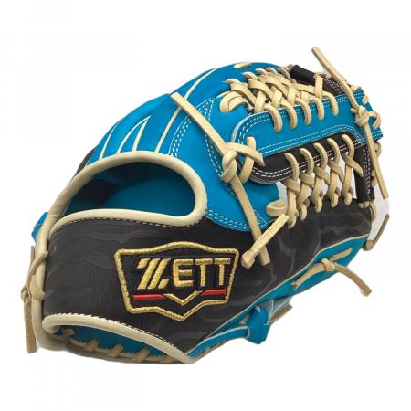 ZETT (ゼット) 軟式グローブ 31cm ライトブルー×ブラック
