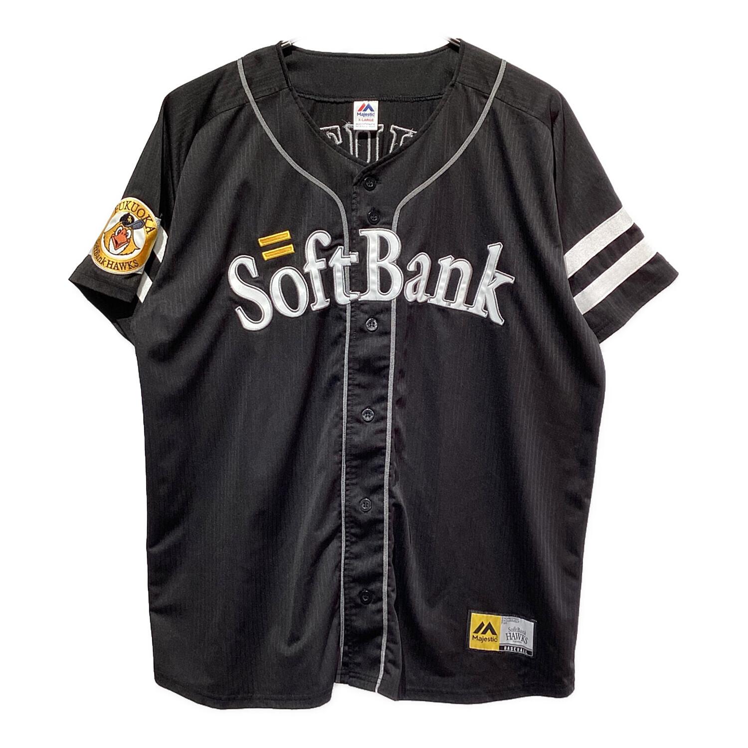 福岡ソフトバンクホークス 応援グッズ XLサイズ ブラック ユニフォーム