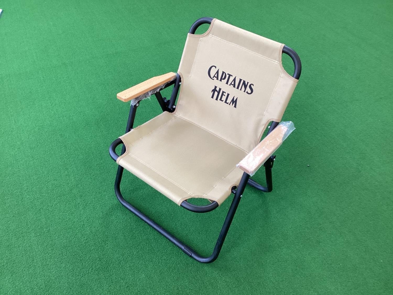 CAPTAINS HELM (キャプテンズヘルム) アウトドアチェア ベージュ