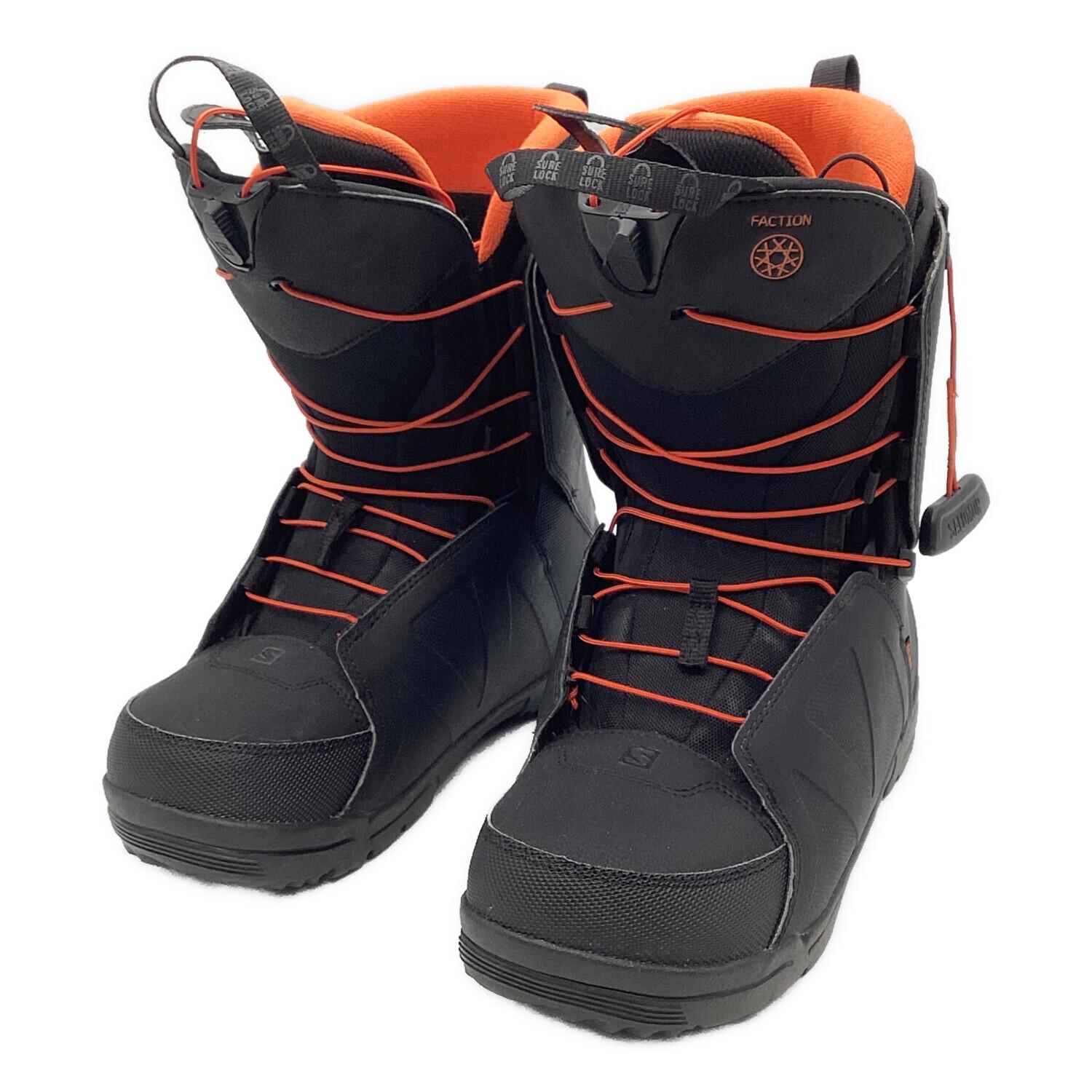SALOMON (サロモン) スノーボードブーツ SIZE 26cm ブラック×オレンジ
