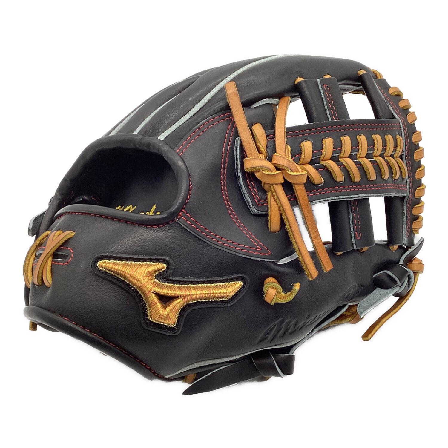 MIZUNO (ミズノ) 硬式グローブ 約28cm ブラックxコルク 紅林弘太朗選手