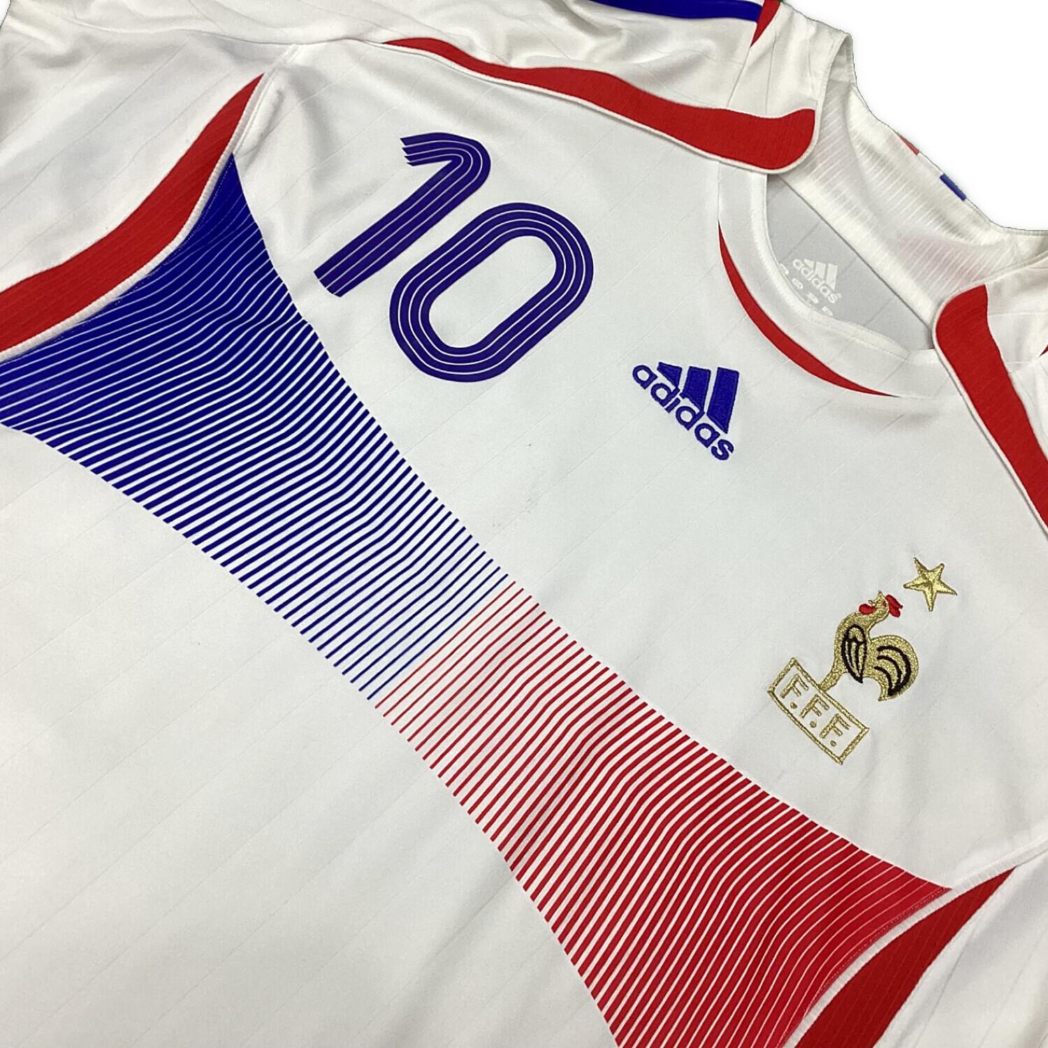 フランス代表 (-) サッカーユニフォーム SIZE 2XO ホワイト