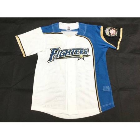 北海道日本ハムファイターズ ユニフォーム ホワイト×ブルー