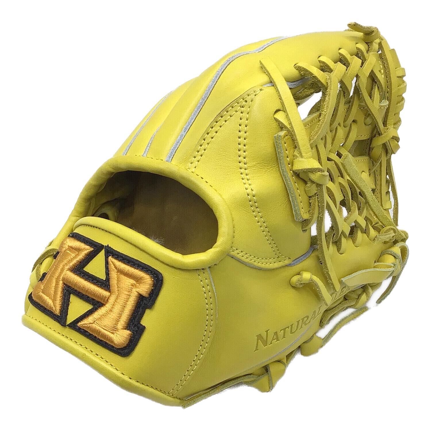 Hi Gold (ハイゴールド) Expert 硬式グローブ 二塁手用 イエロー