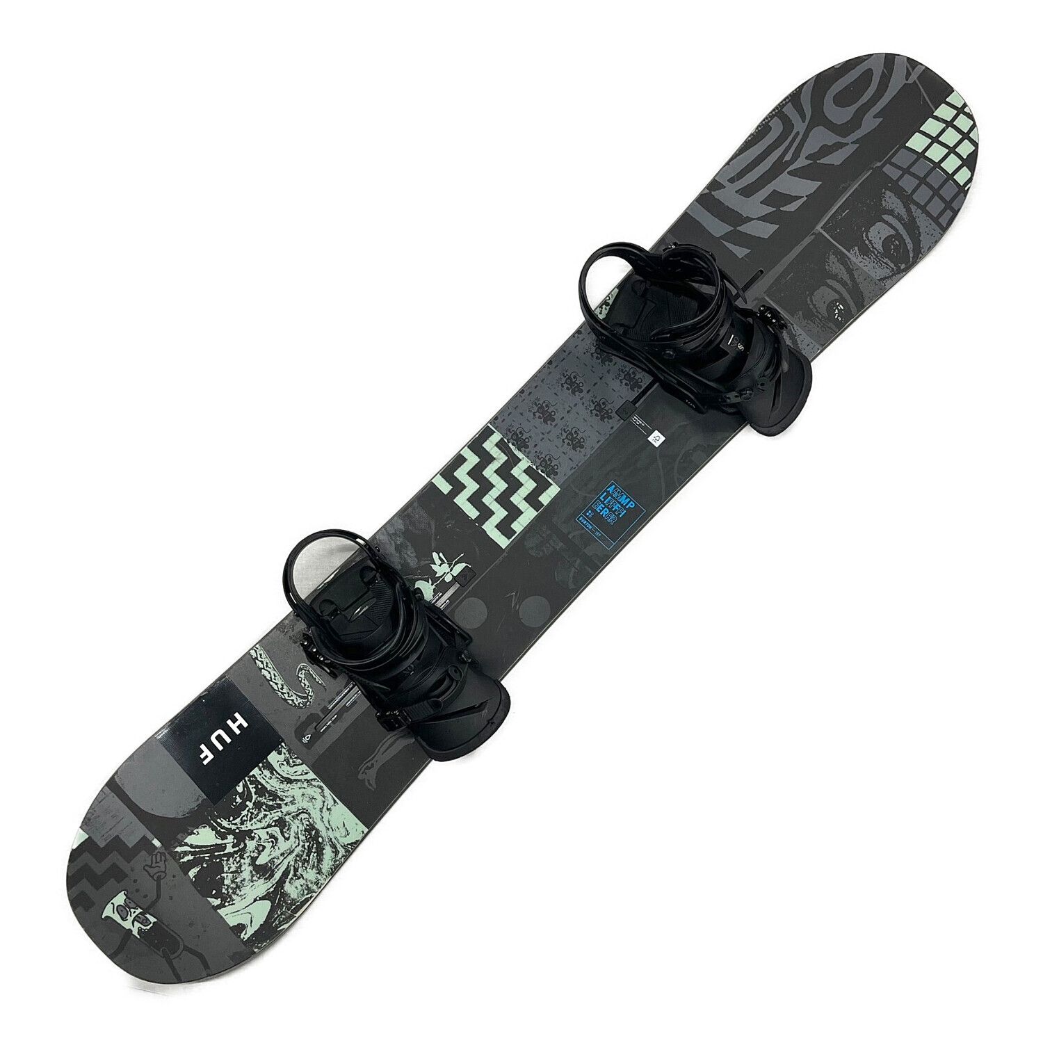 ZUMA 110cm スノーボード 板 バインディング セット 子供 ジュニア