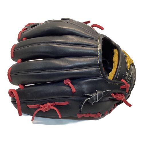 MIZUNO (ミズノ) 硬式グローブ ブラック×レッド ケース付 Mizuno Pro