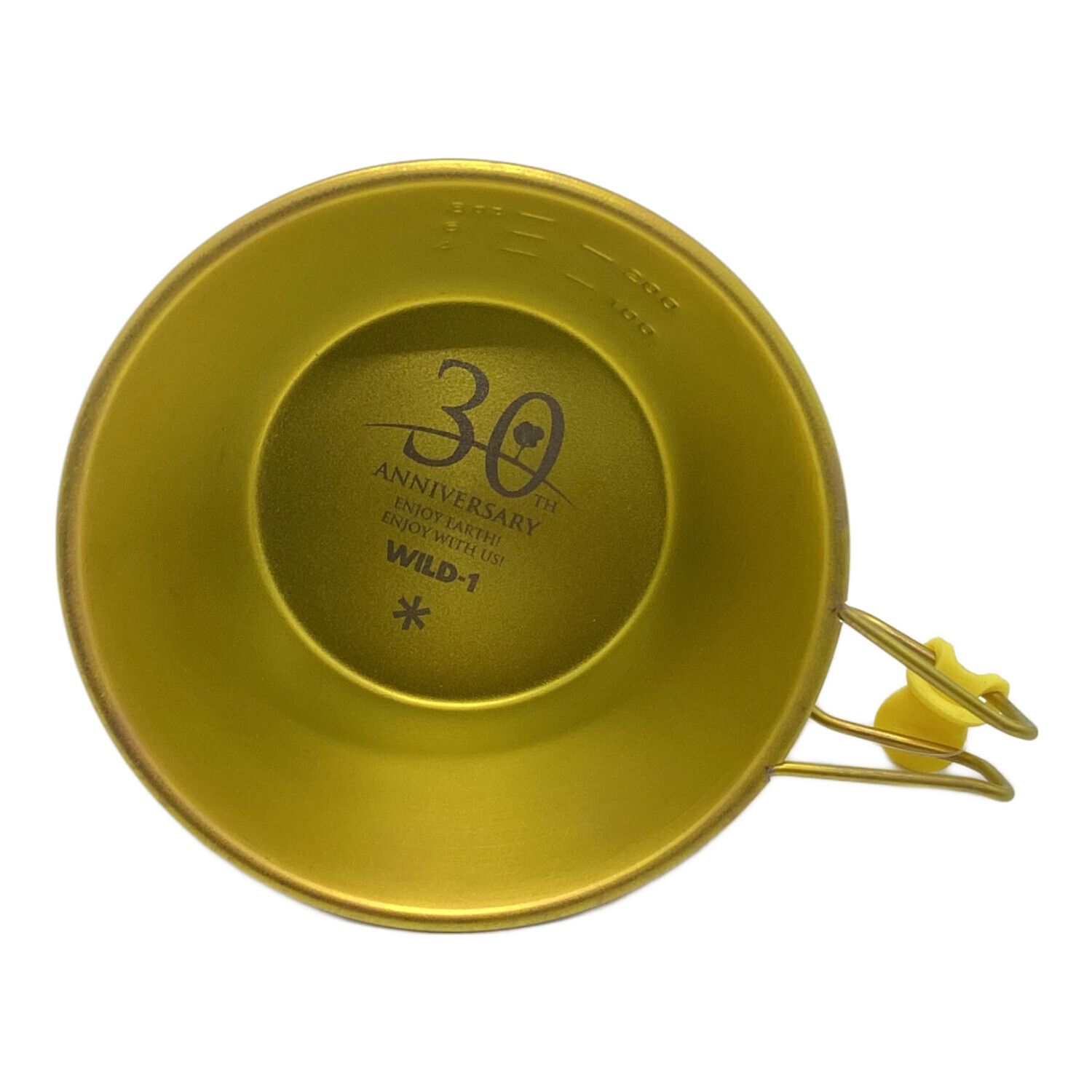 Snow peak (スノーピーク) シェラカップ イエロー WILD-1 30周年記念